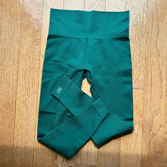 Set Active Emerald Green Sculpt-flex Leggings - Picture 4 of 4